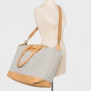 🤎3/$60!!🤎 LIKE NEW! Large Canvas Weekender Bag